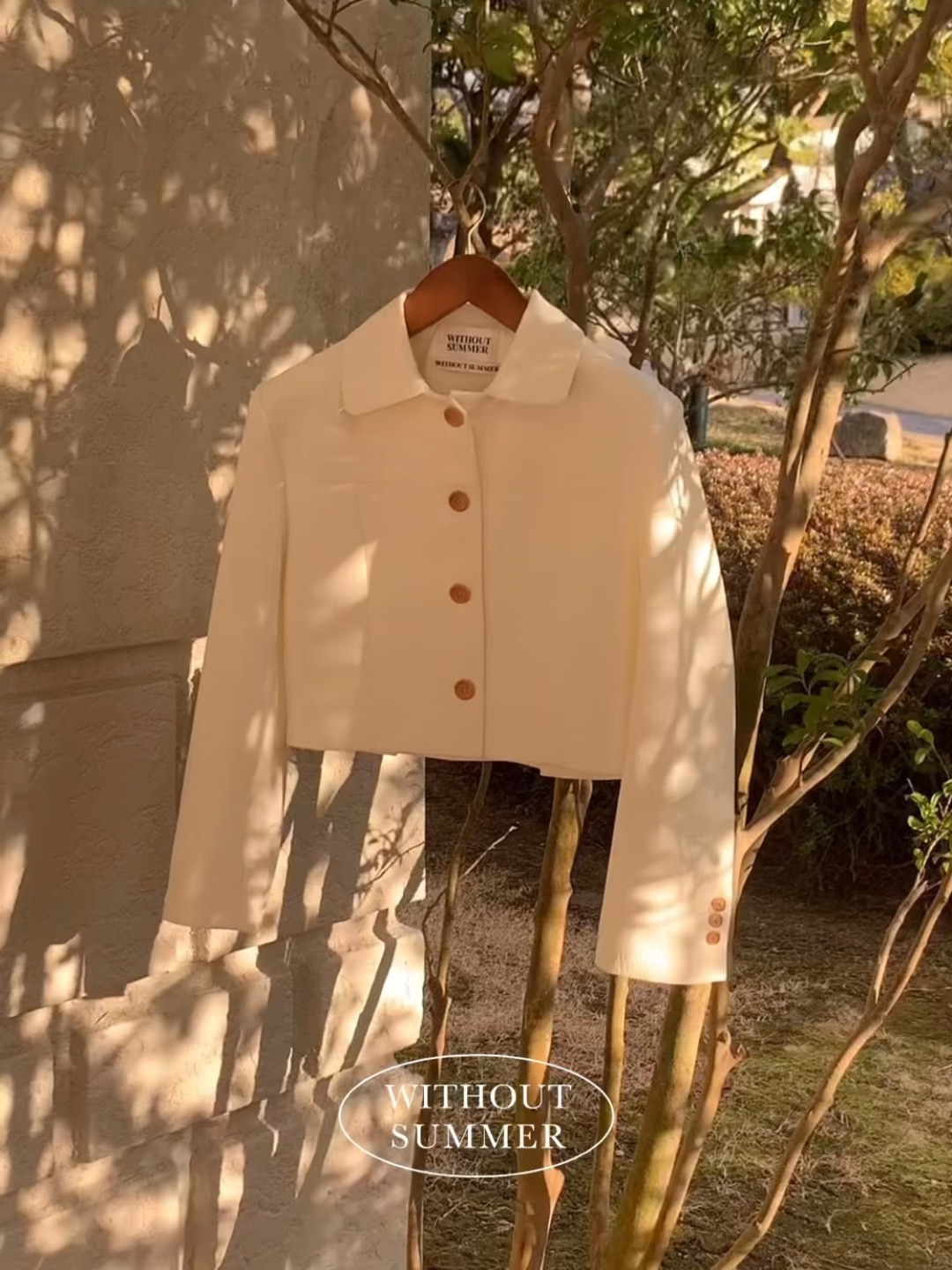 [withoutsummer] bread jacket_ivory