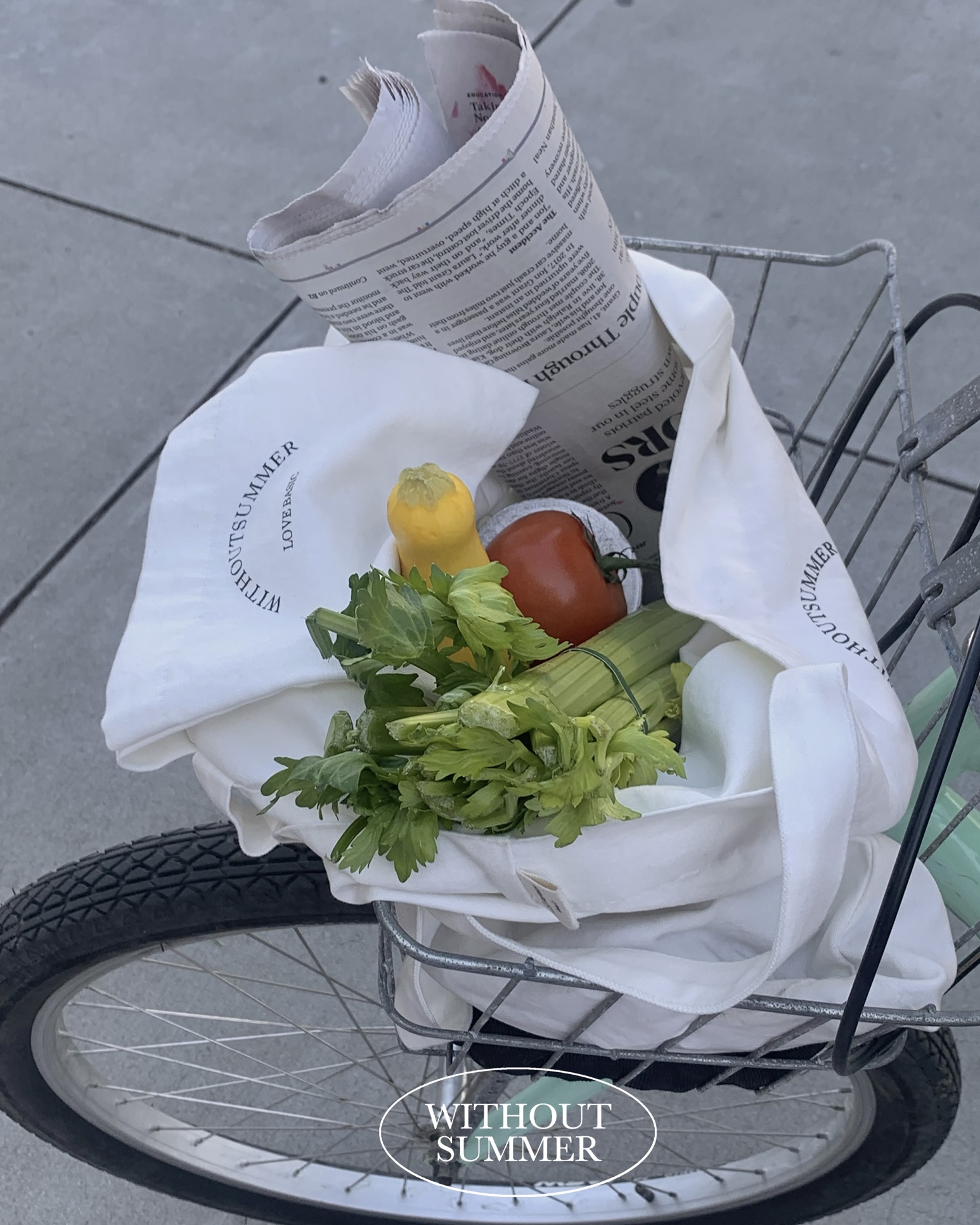 [withoutsummer] vegetable bag