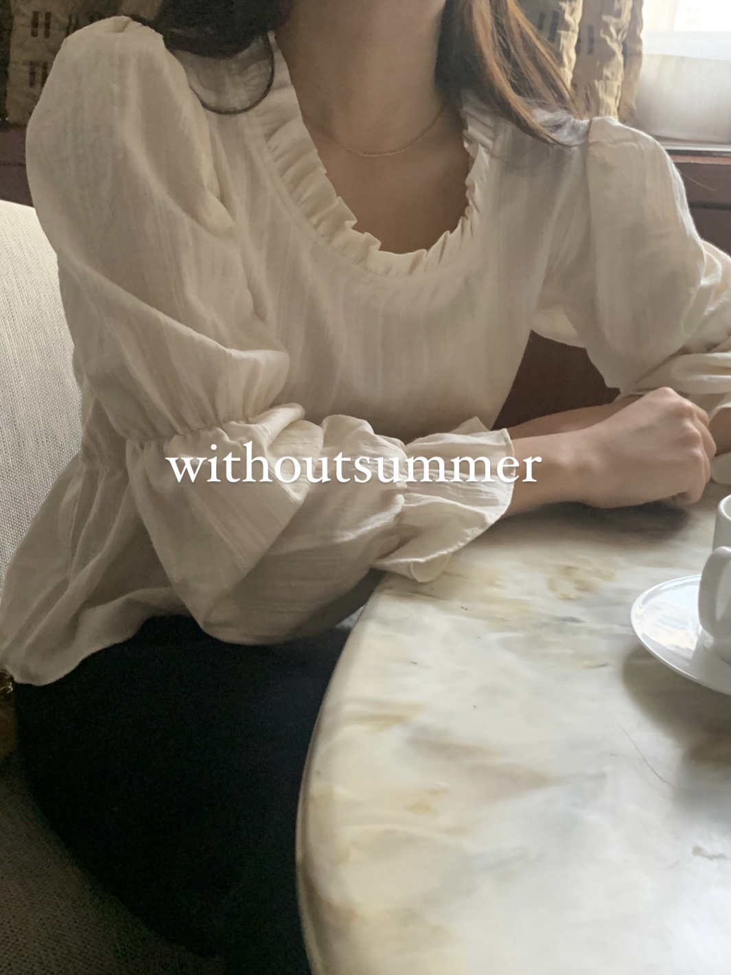 [withoutsummer] sara blouse