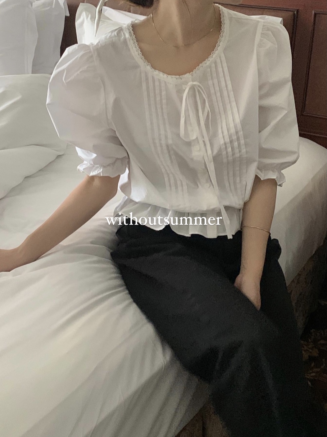[withoutsummer] birthday blouse