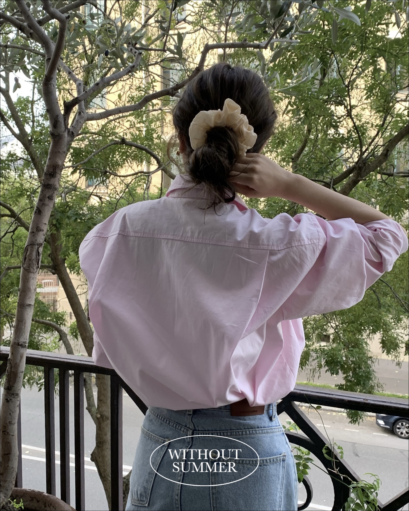 [withoutsummer] brett shirt_pink