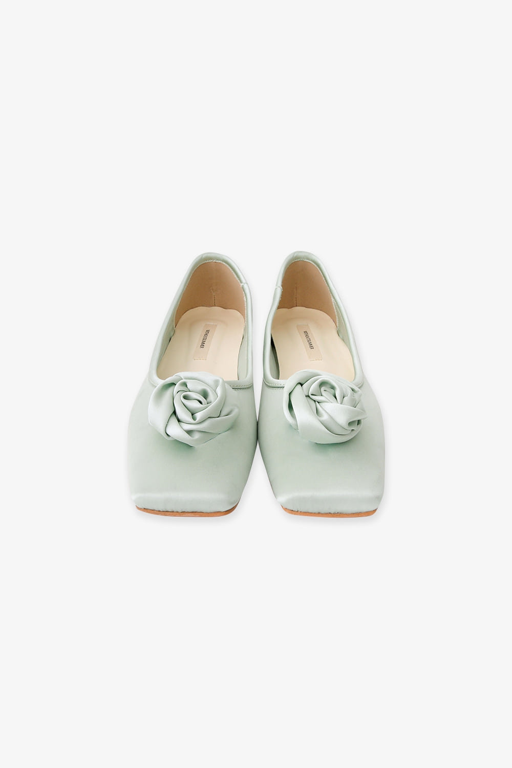 Rose flat shoes_mint