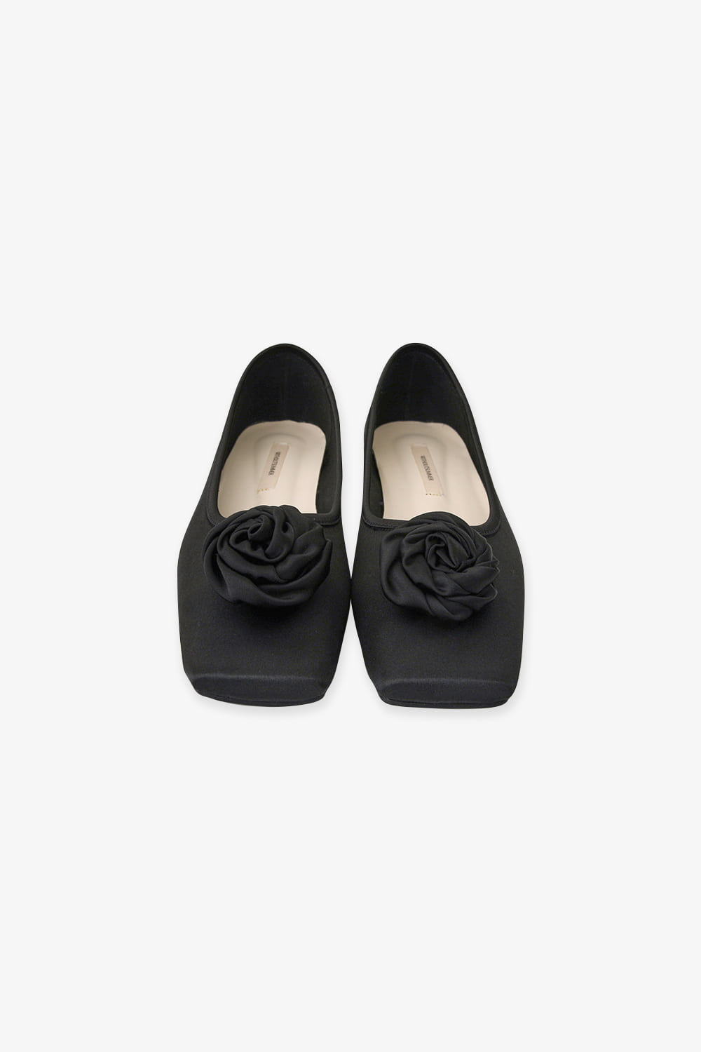 Rose flat shoes_black